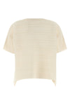 the paper bounce issey miyake pleats please crop blouse stands out for its box