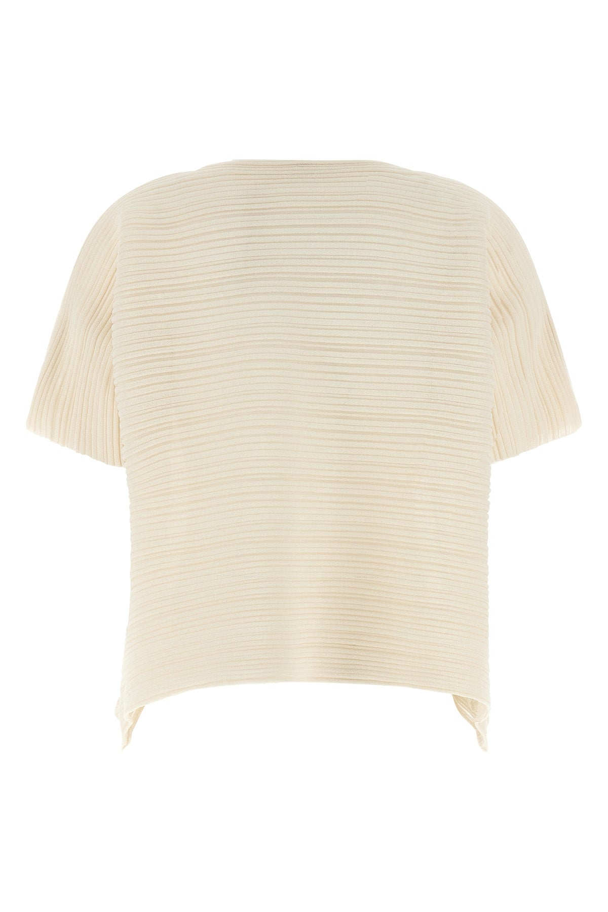 the paper bounce issey miyake pleats please crop blouse stands out for its box