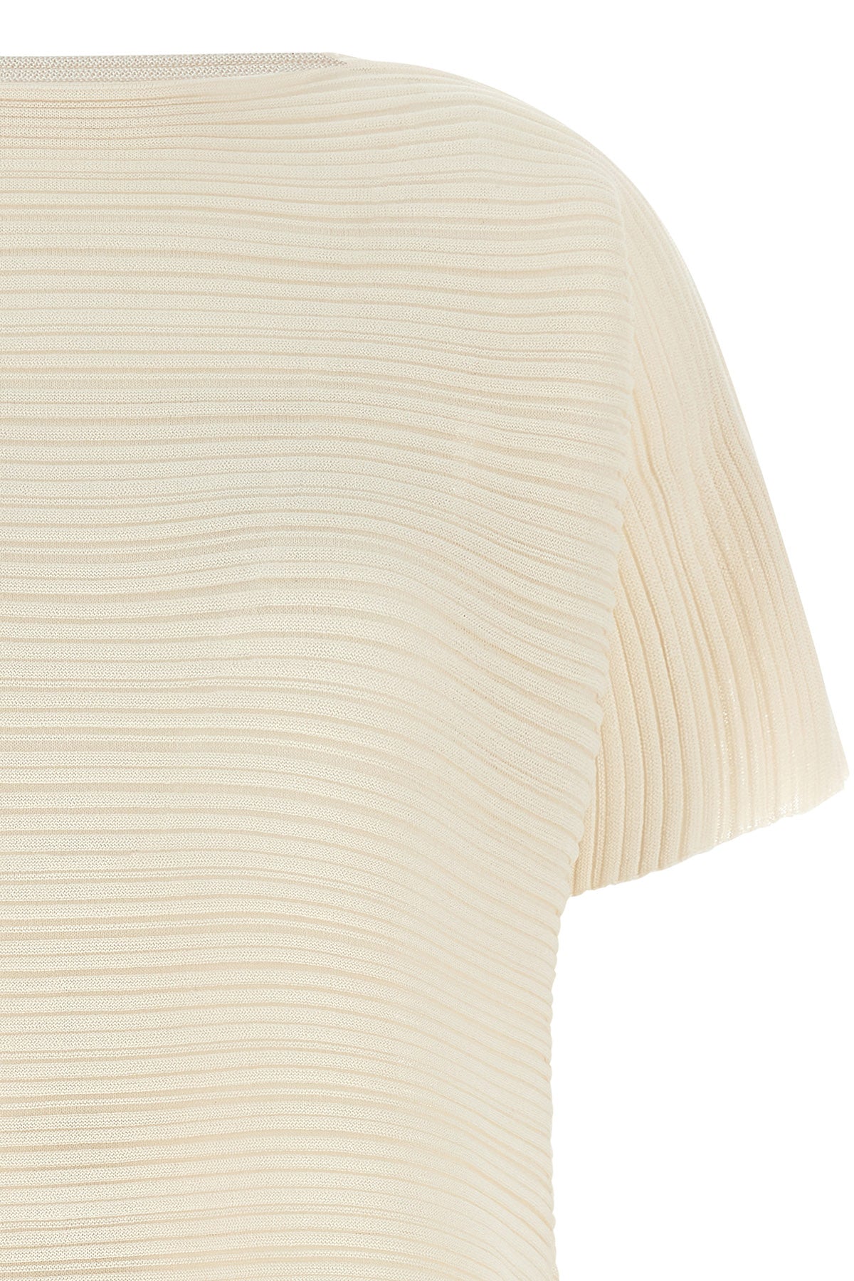the paper bounce issey miyake pleats please crop blouse stands out for its box