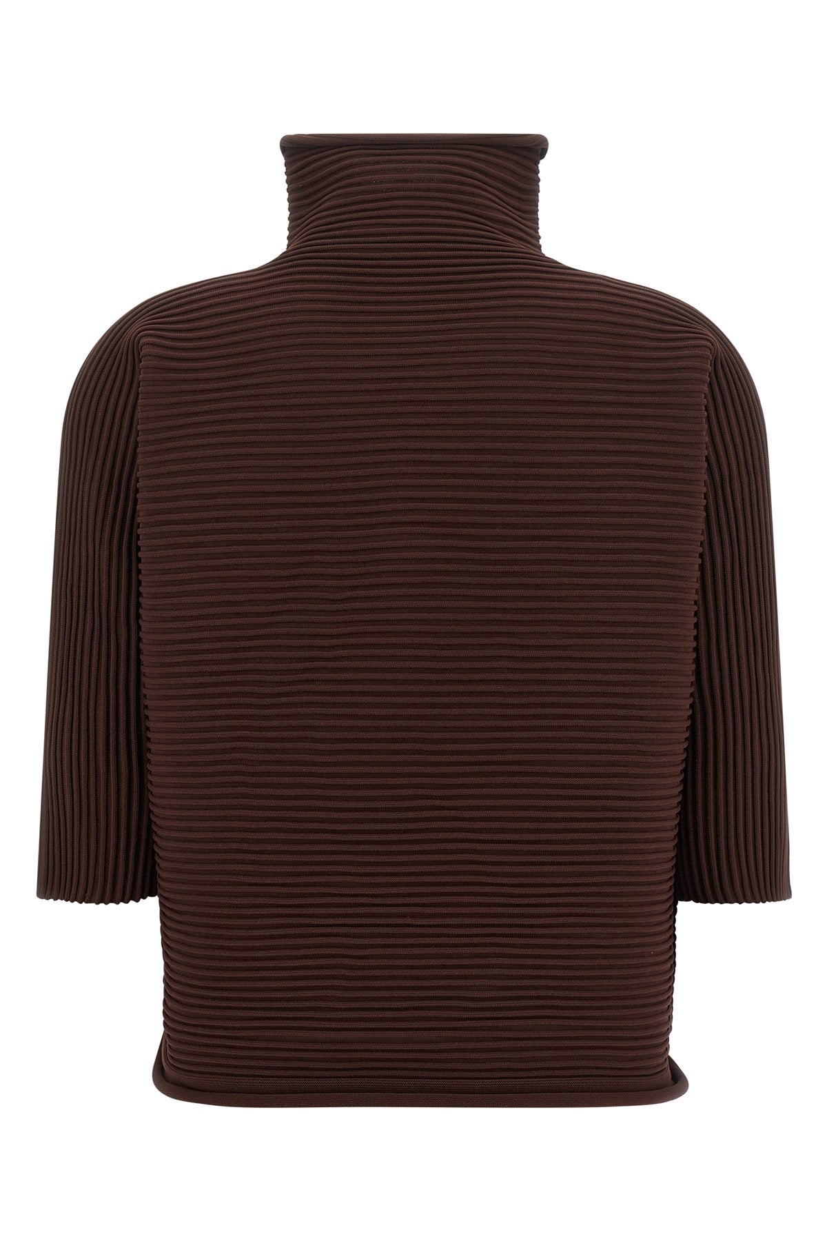 the pleats please zig zag knit issey miyake blouse redefines volumes through s
