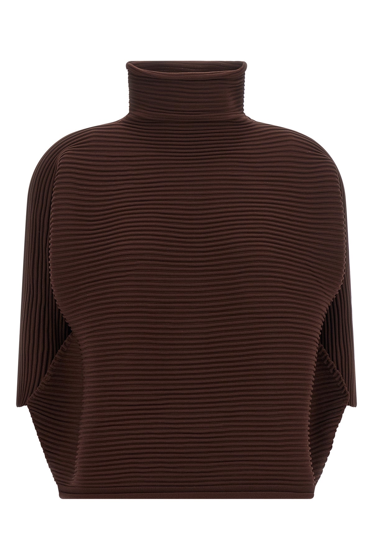 the pleats please zig zag knit issey miyake blouse redefines volumes through s