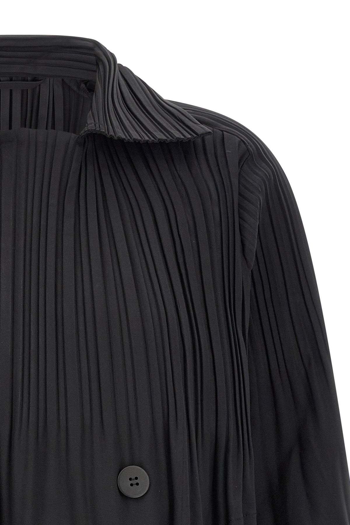 the short coat pleats please issey miyake smooth coat defines a new concept of