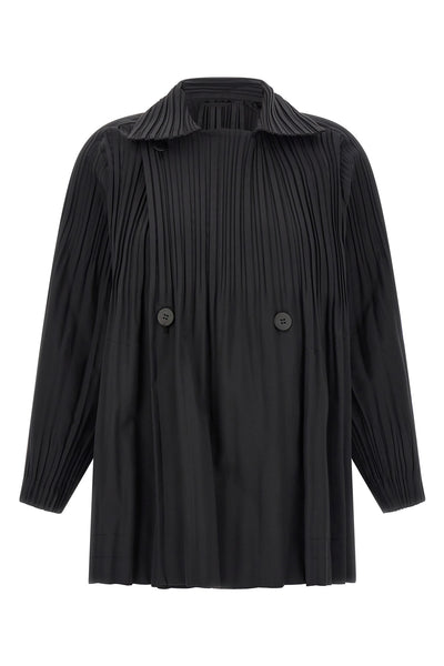 the short coat pleats please issey miyake smooth coat defines a new concept of