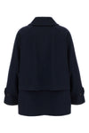 virgin wool caban coat