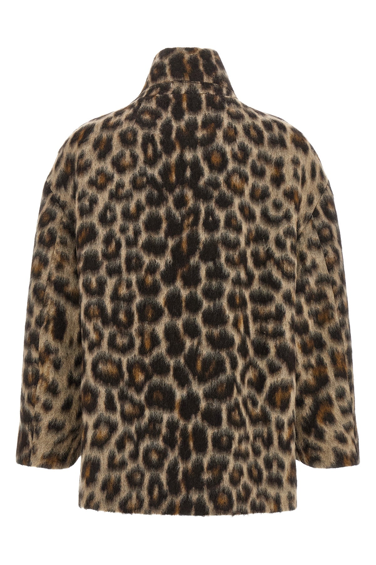 alberto biani oversize caban redefines outerwear volumes through a relaxed and e