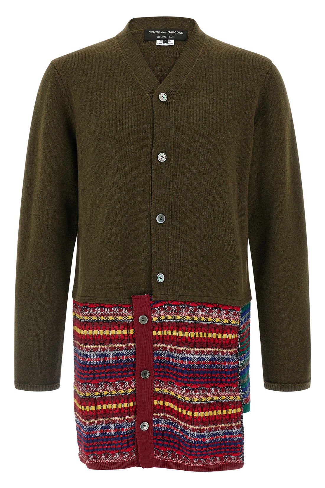 COMME DES GARÇONS HOMME PLUS M wool cardigan
