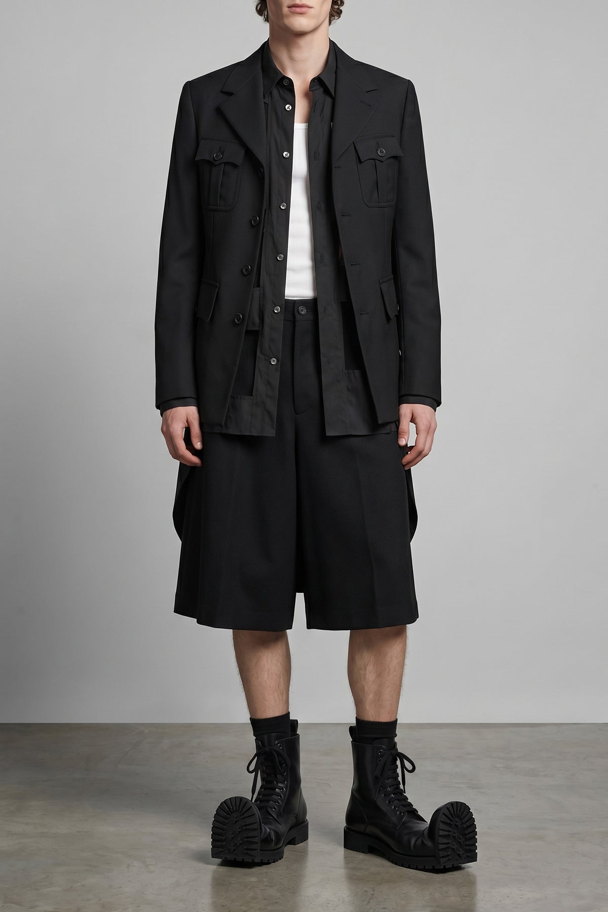 light cotton poplin shirt