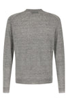 melange cardigam in linen and silk blend