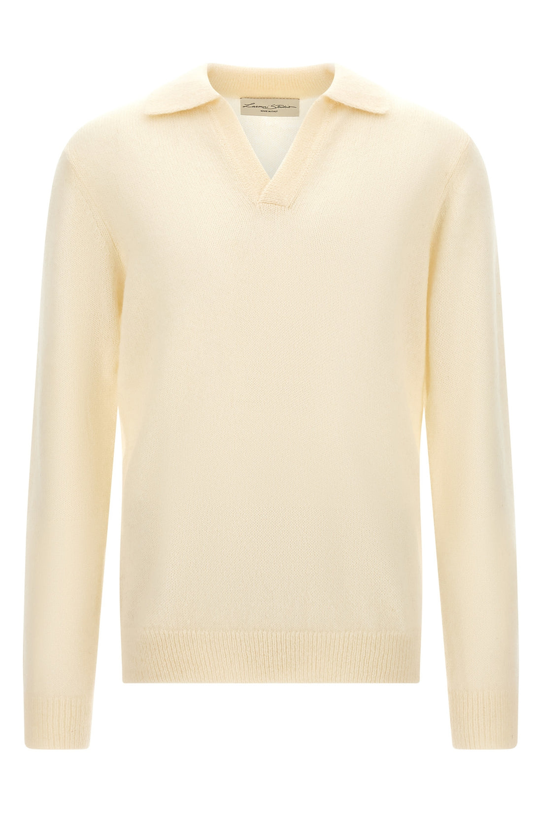LARMERI STUDIO L the larmeri studio cash long-sleeved polo shirt