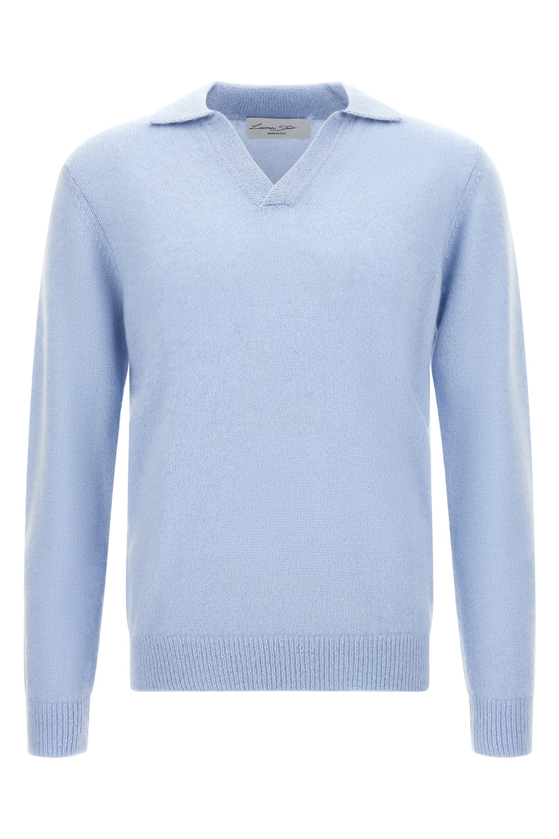 LARMERI STUDIO L the larmeri studio cash long-sleeved polo shirt