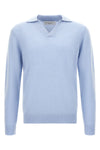 the larmeri studio cash long-sleeved polo shirt