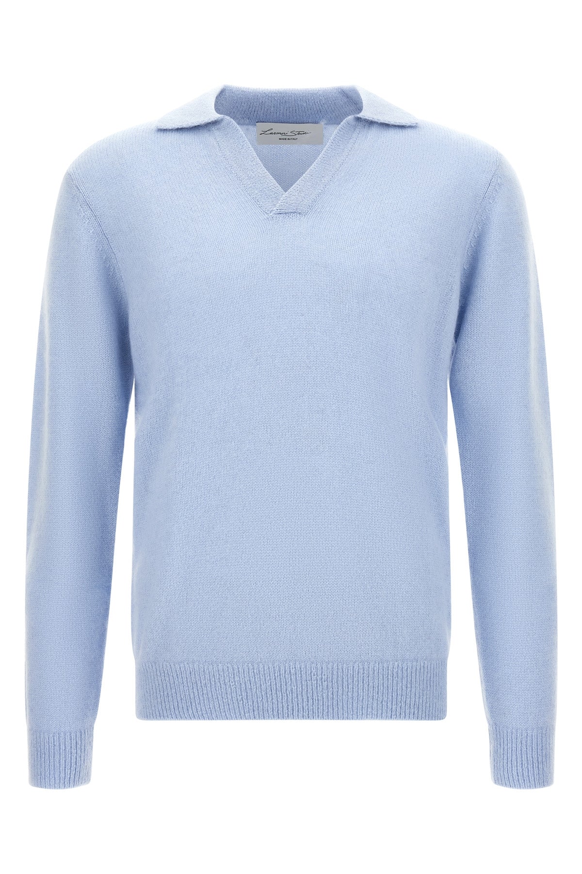 the larmeri studio cash long-sleeved polo shirt
