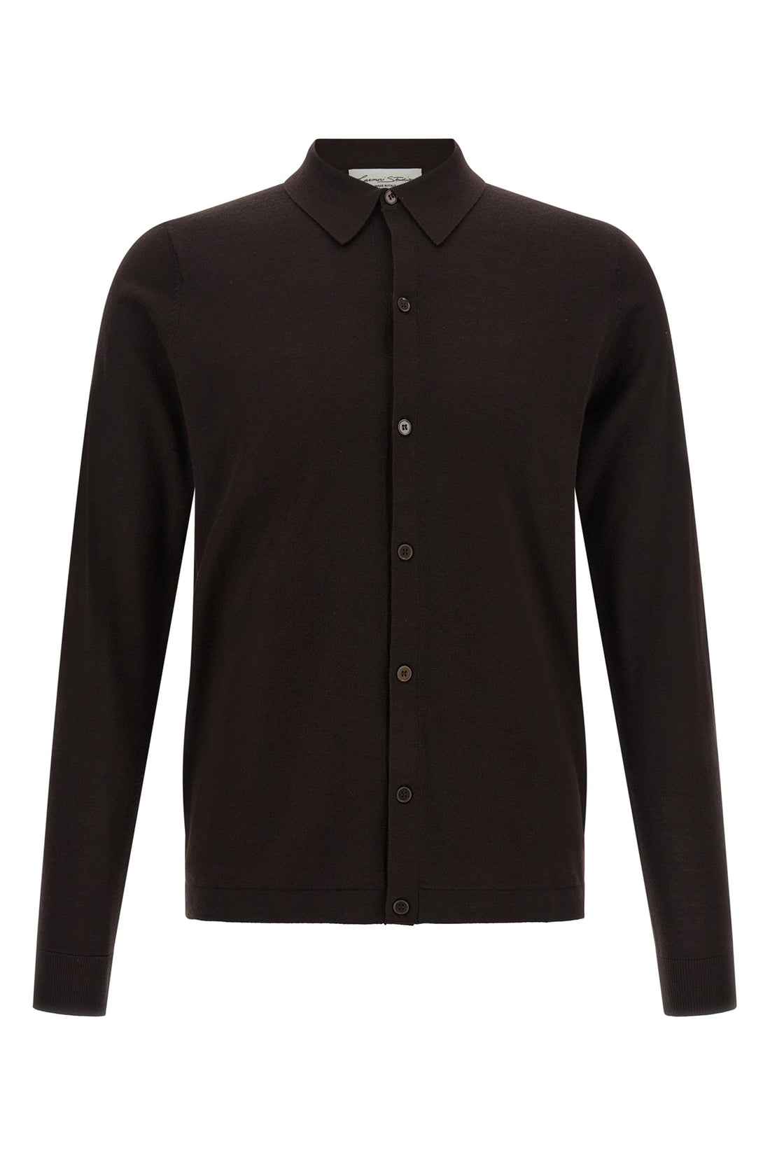LARMERI STUDIO L the shirt-inspired polo shirt