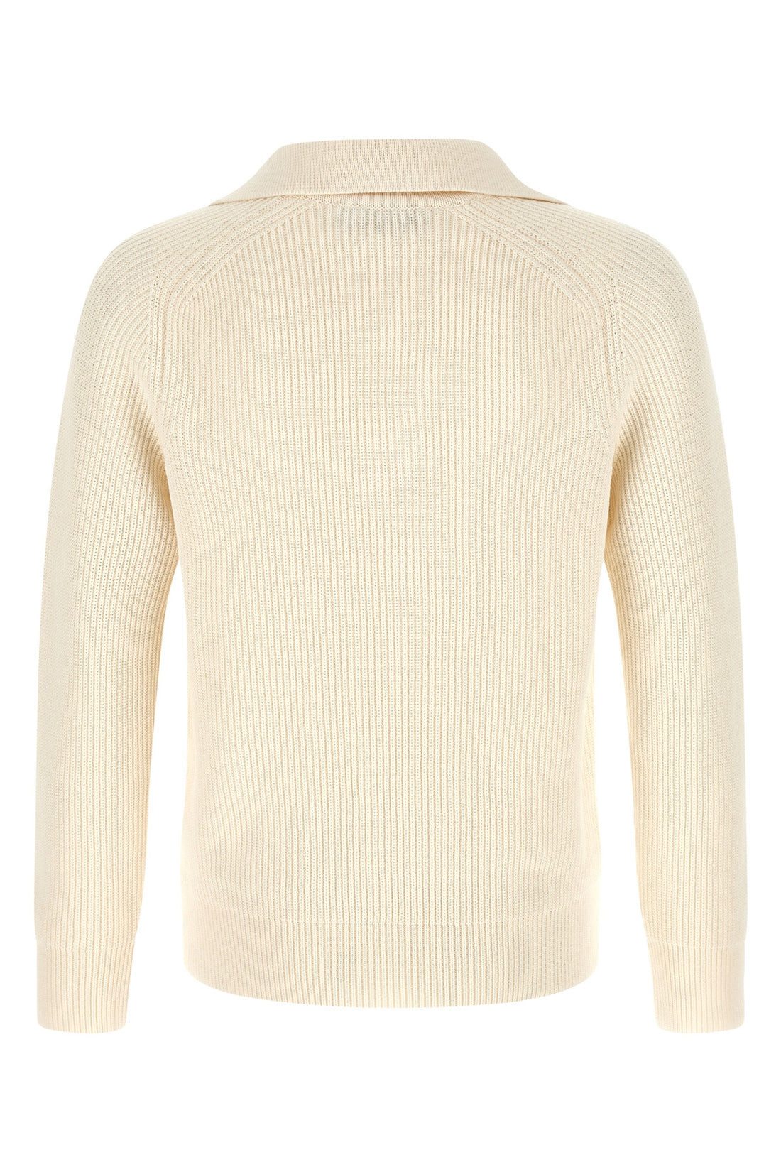 RIVIERA PROJECT L ribbed knit cotton sweater
