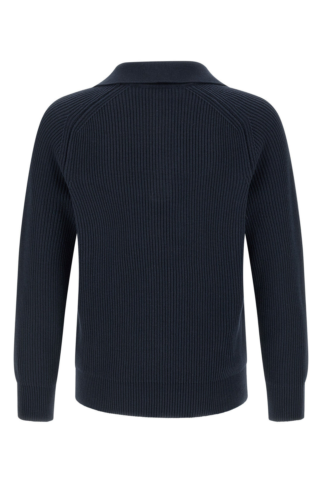 RIVIERA PROJECT L ribbed knit cotton sweater