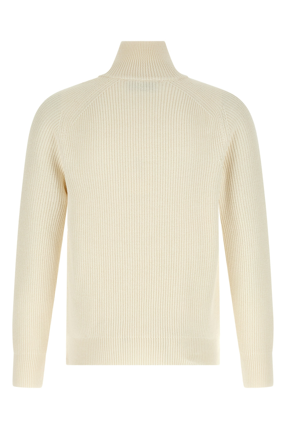 RIVIERA PROJECT L ribbed knit cotton sweater
