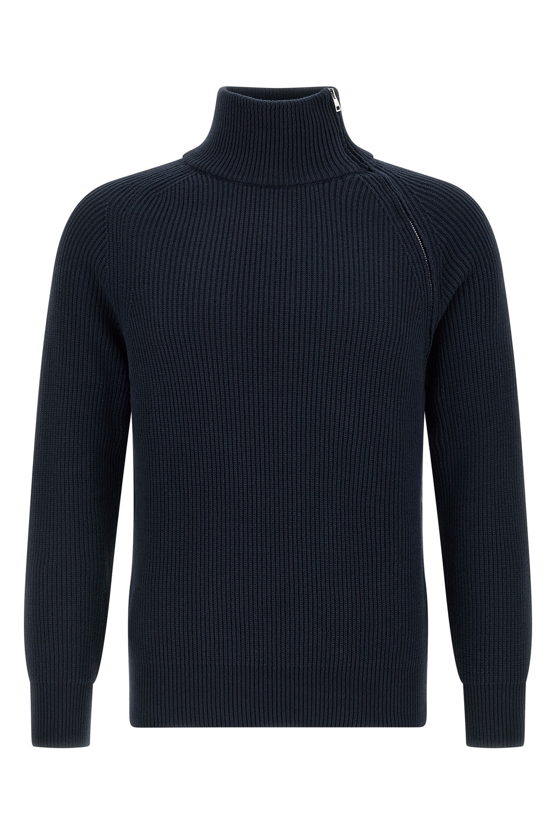RIVIERA PROJECT M ribbed knit cotton sweater