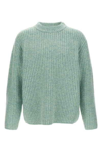darko sweater in brushed wool blend yarn