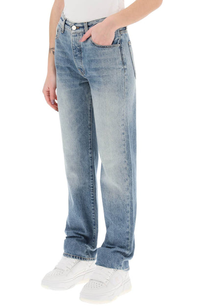 straight cut jeans