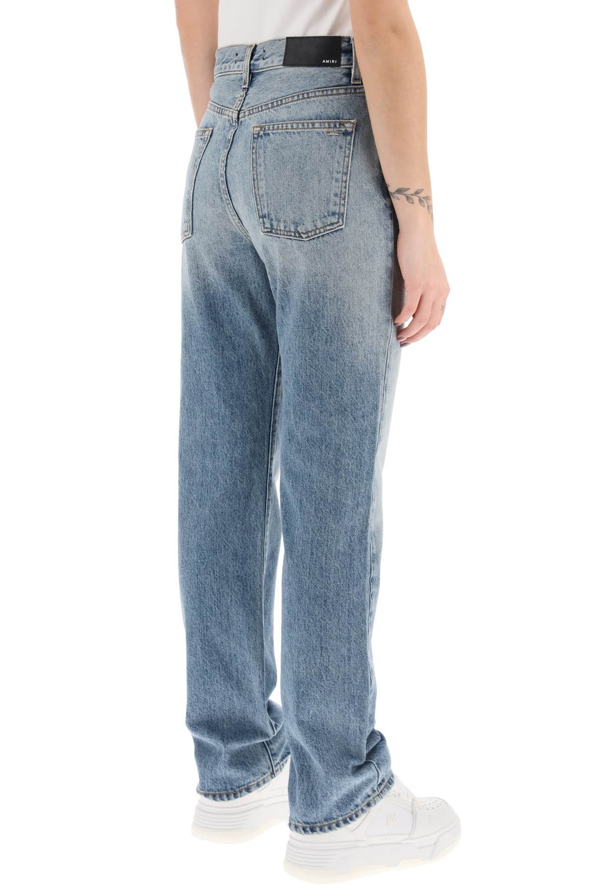 straight cut jeans