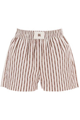 striped pajama shorts