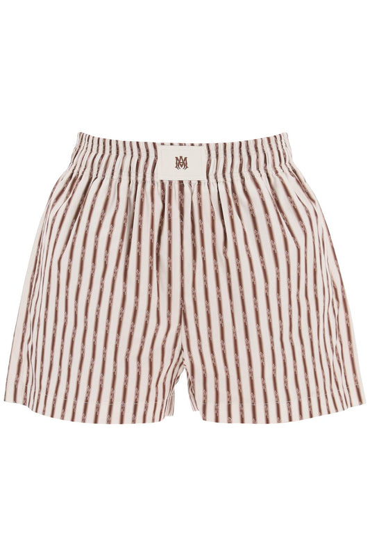 striped pajama shorts