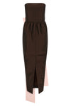 long lina taffeta dress