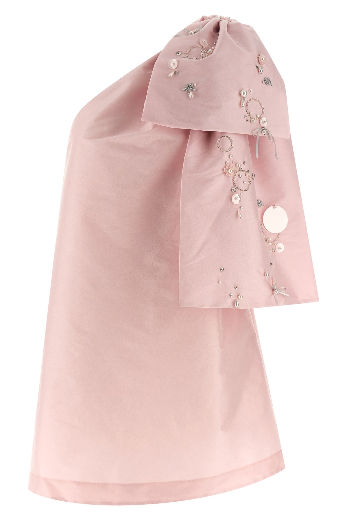 mini winnie dress in crisp taffeta