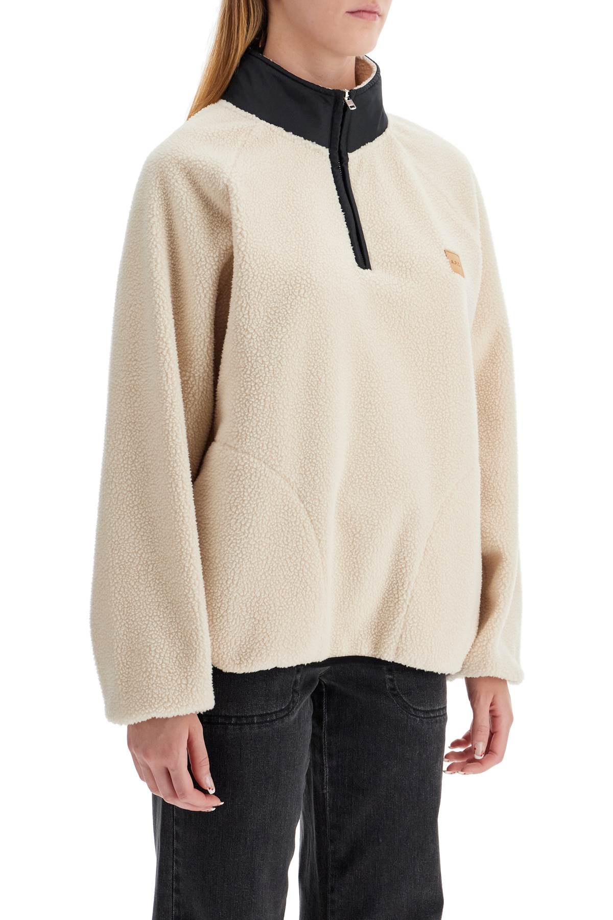 island fleece sweatshirt in