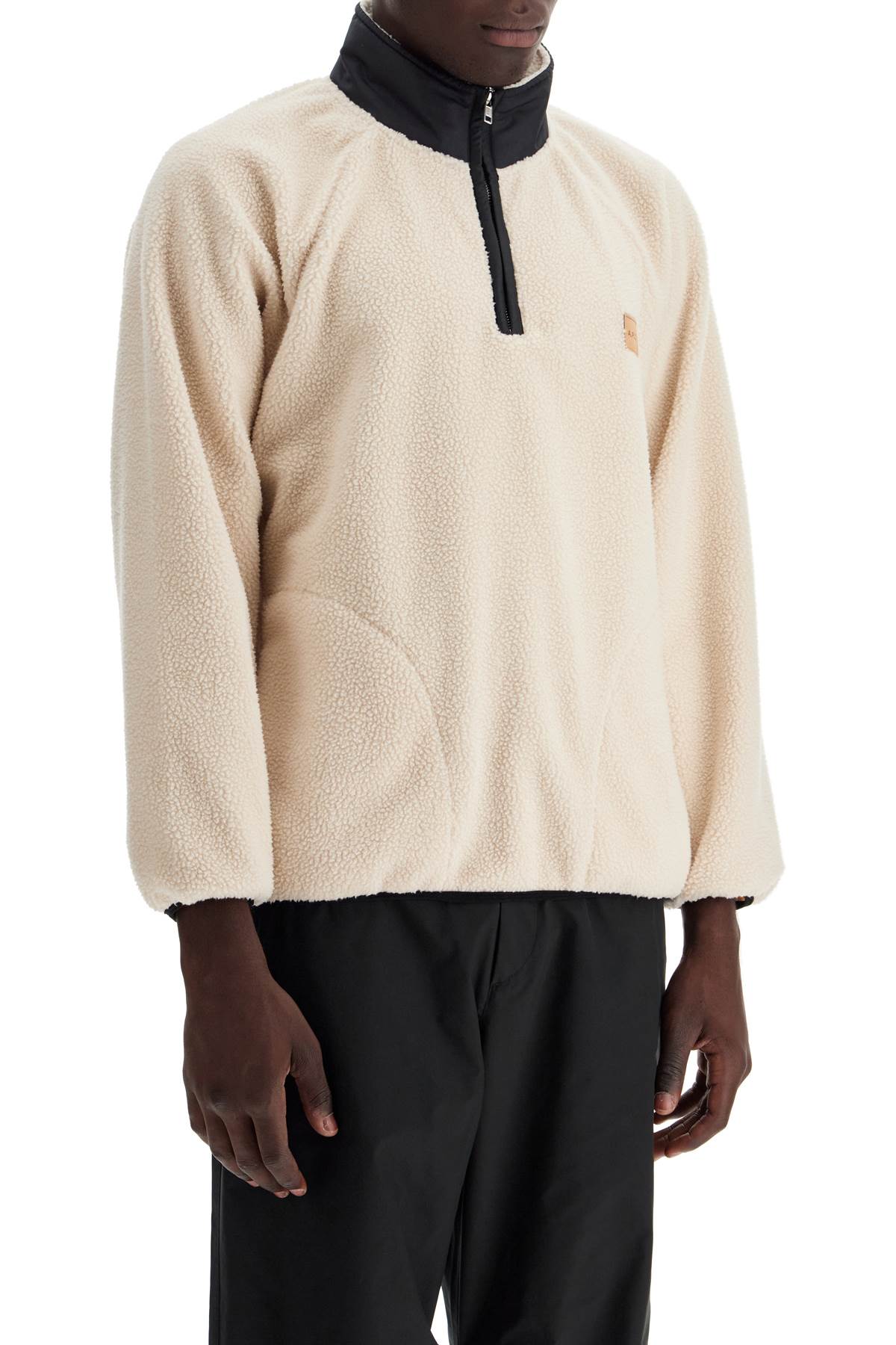 island fleece sweatshirt in