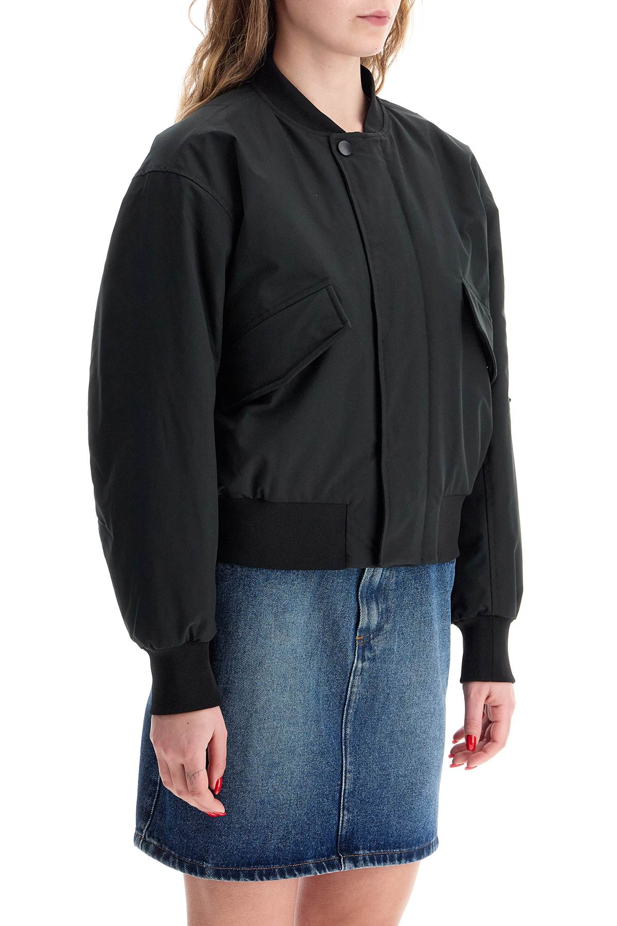 boxy haley bomber