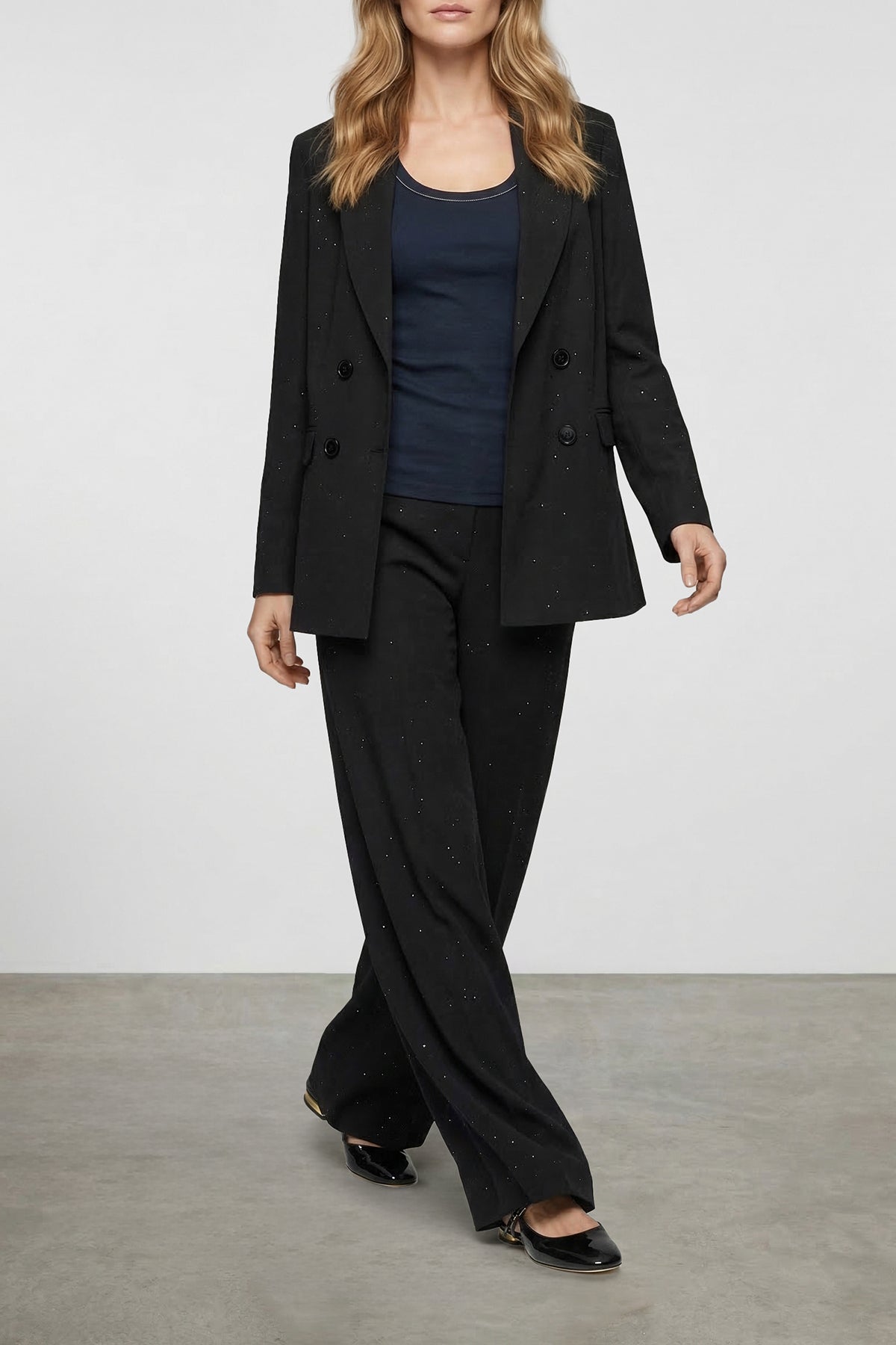 viscose and linen blend pants