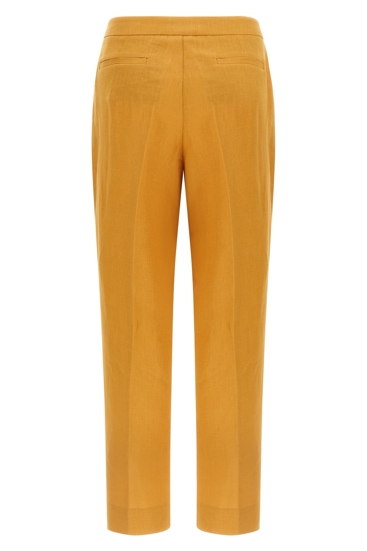 light linen tailored trousers
