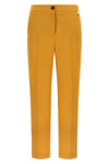 light linen tailored trousers