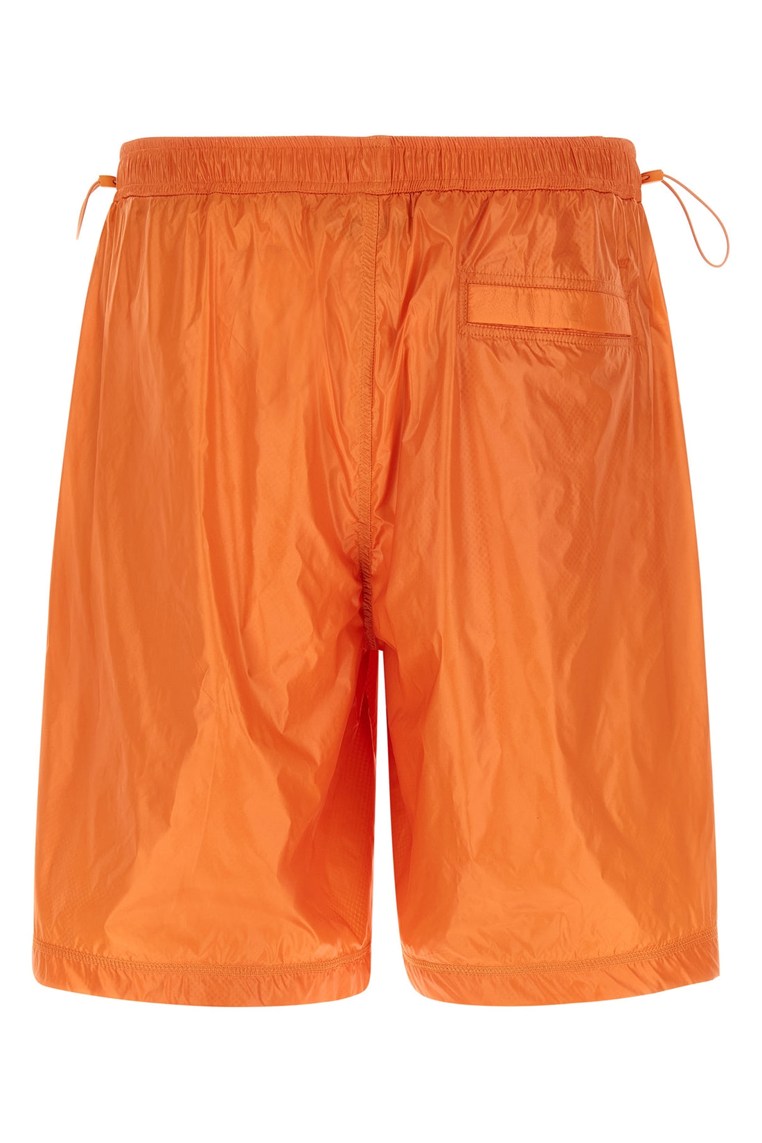 LAMINAR L light shiny nylon bermuda shorts treated