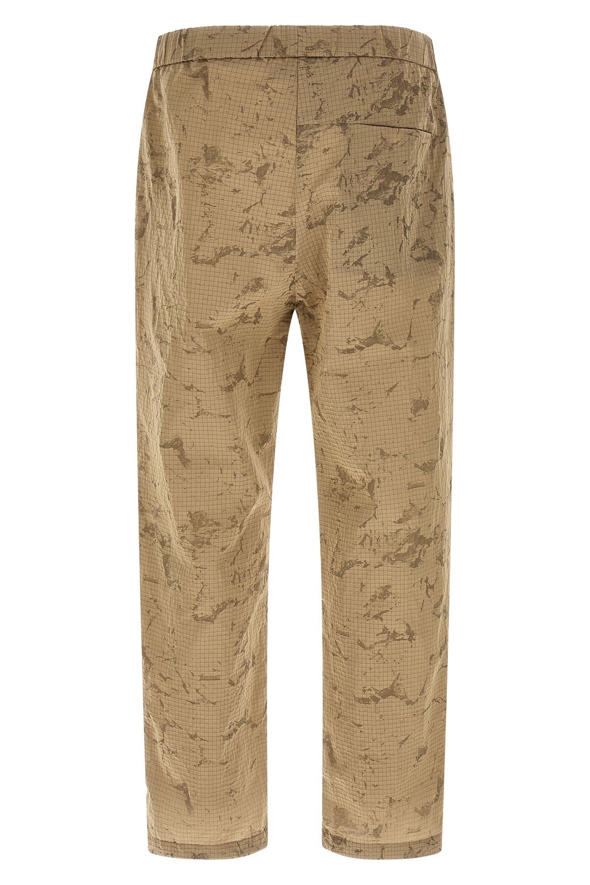 shiny nylon ripstop pants
