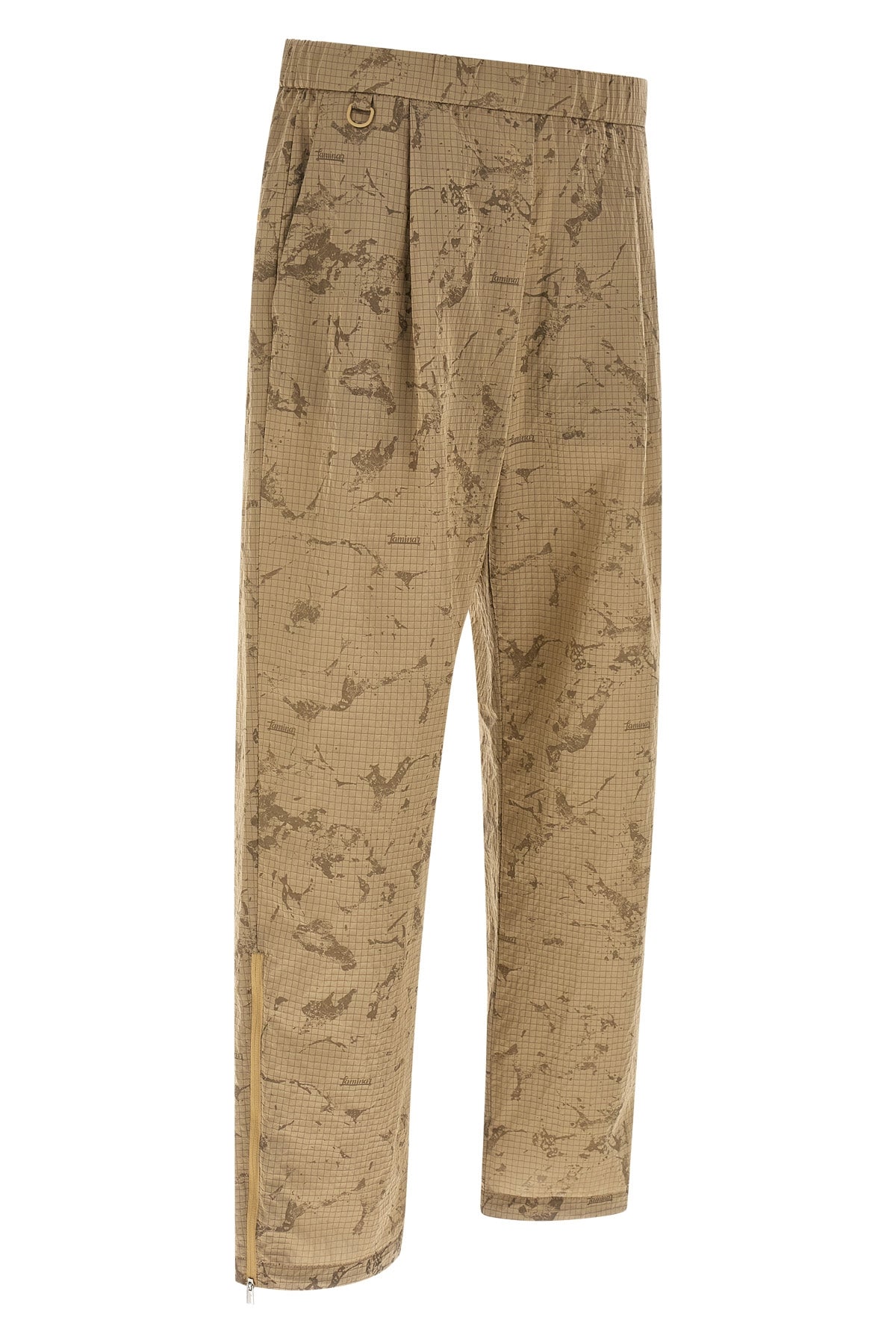 shiny nylon ripstop pants