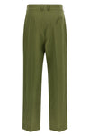 mid-day sun fox linen trousers