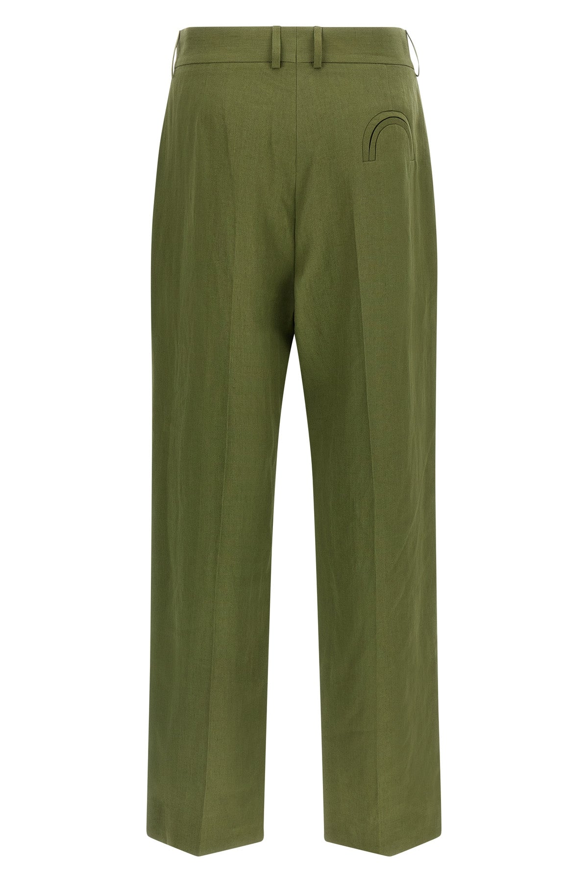 mid-day sun fox linen trousers