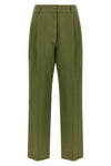 mid-day sun fox linen trousers
