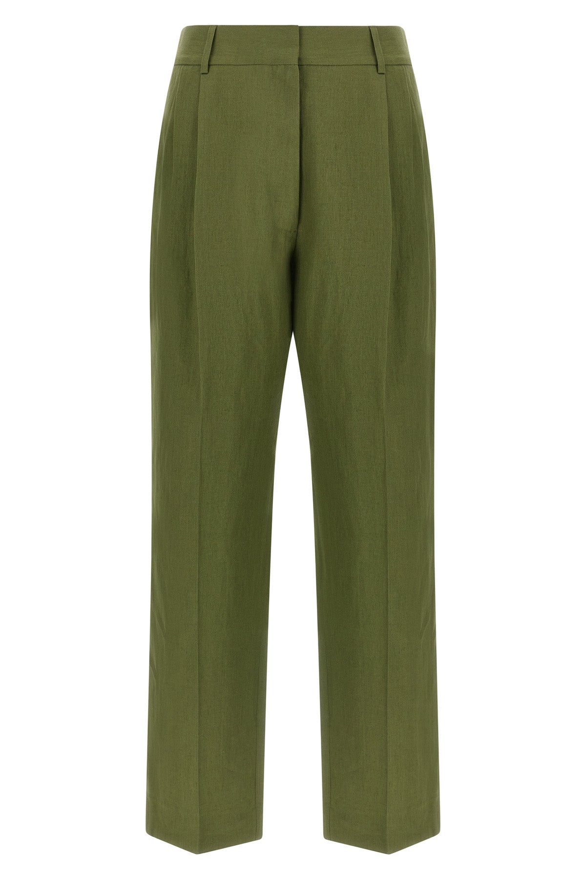 mid-day sun fox linen trousers
