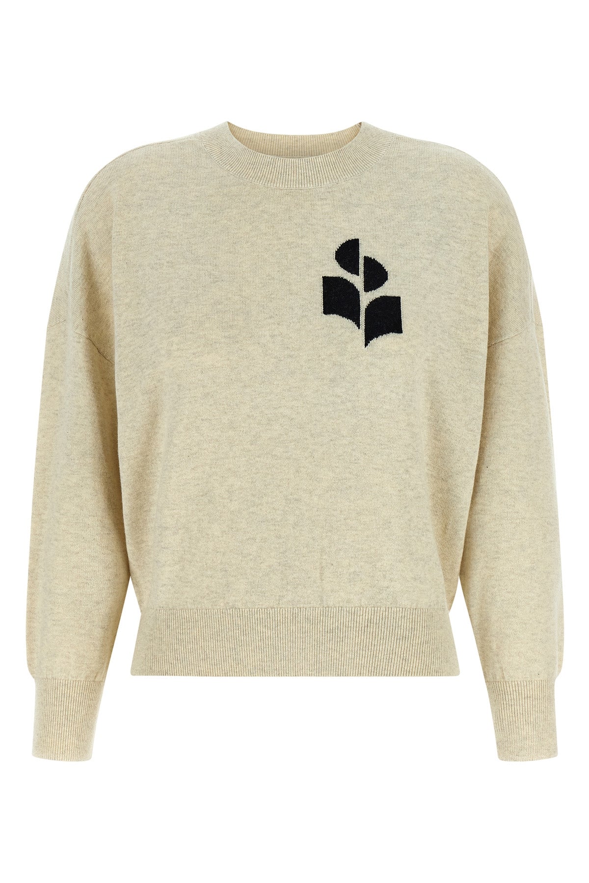 marisans cotton and wool knit sweater