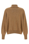 nasha sweater in cotton and wool blend