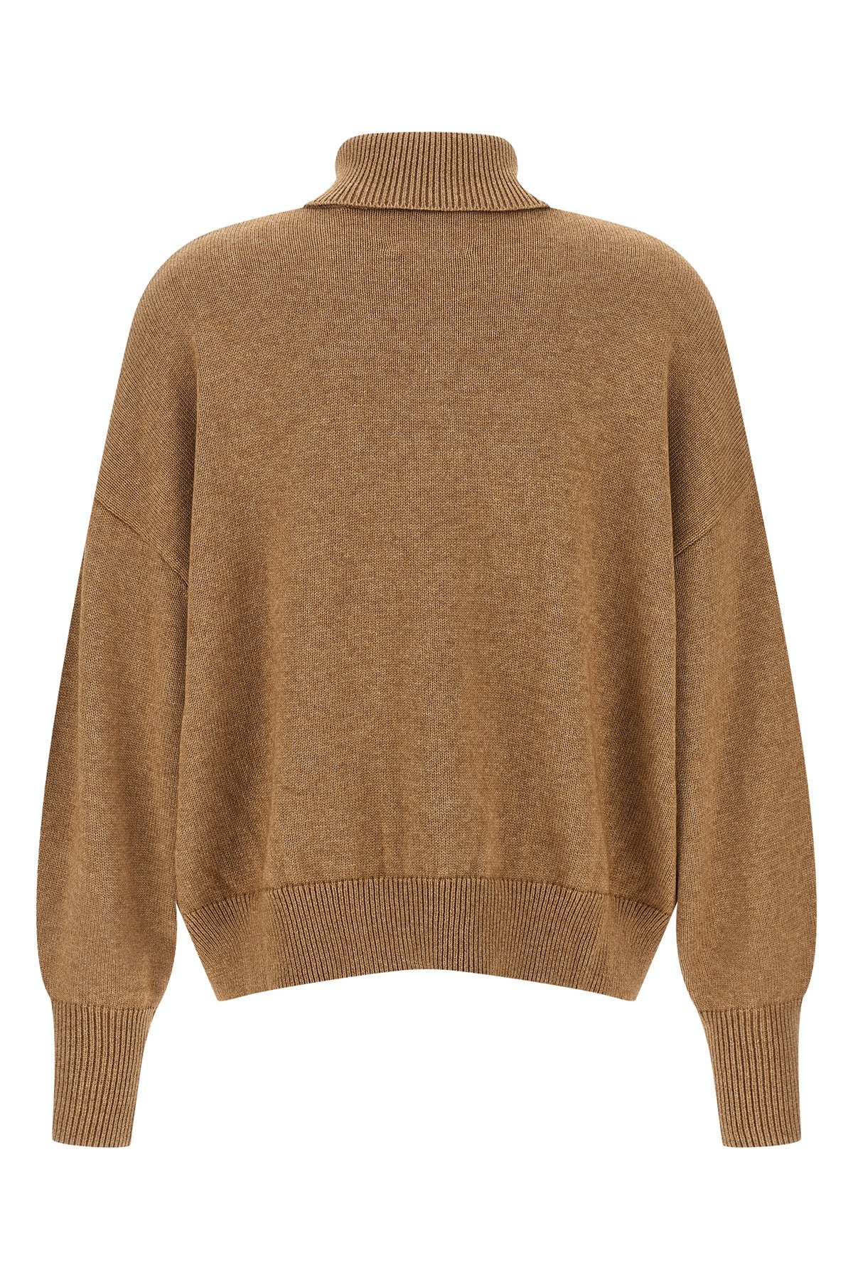 nasha sweater in cotton and wool blend