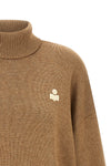 nasha sweater in cotton and wool blend