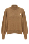 nasha sweater in cotton and wool blend