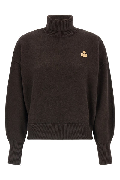 the marant etoile nasha turtleneck sweater redefines casual knitwear through a p
