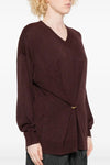 chiraz viscose and wool sweater