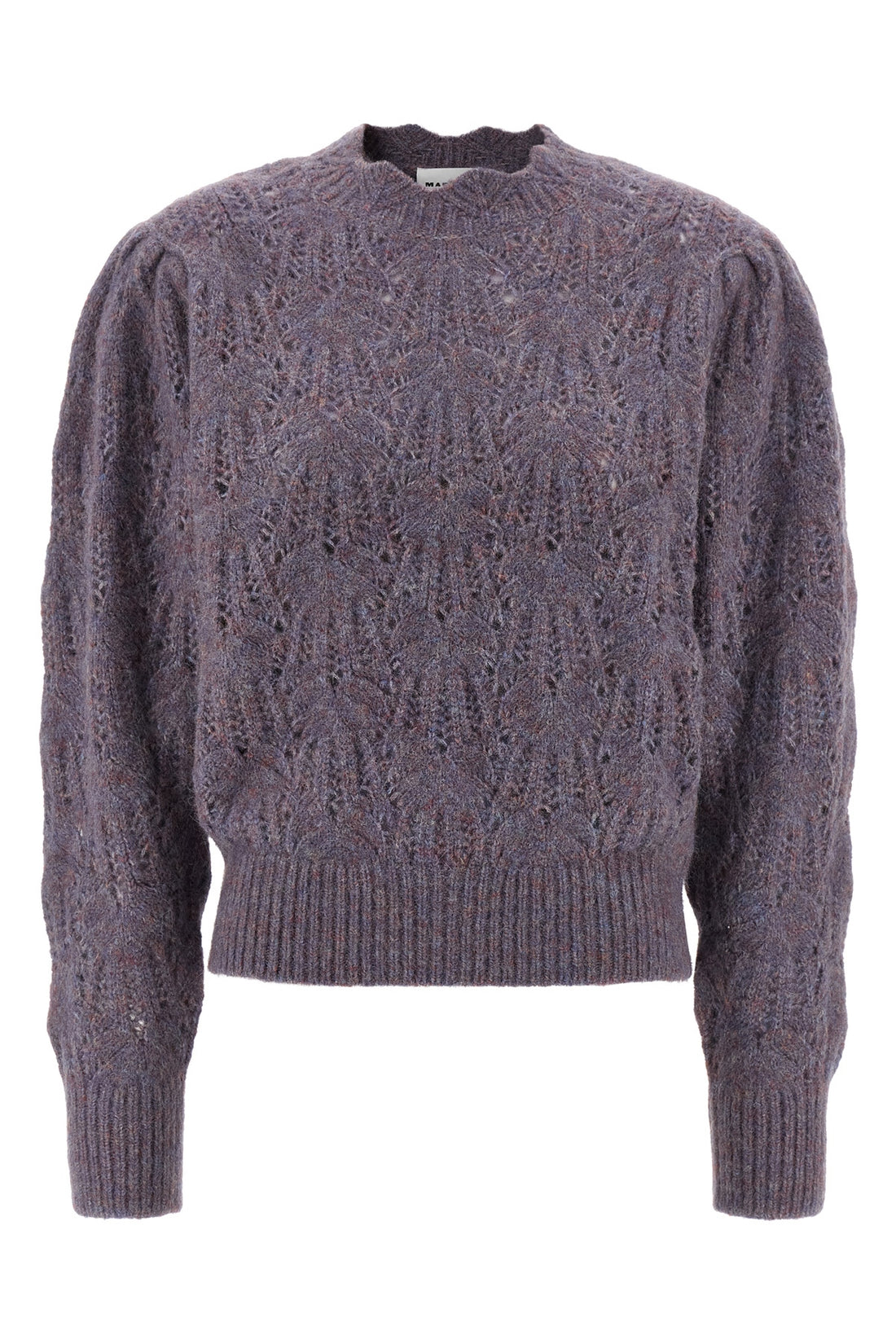 MARANT ETOILE 36 celestine knitted alpaca mélange sweater