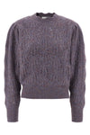 celestine knitted alpaca mélange sweater